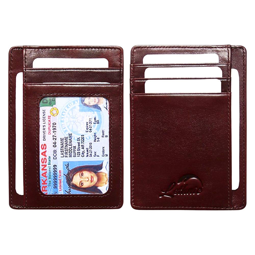 Lethnic Mens Minimalist RFID Front Pocket Slim Palestine | Ubuy