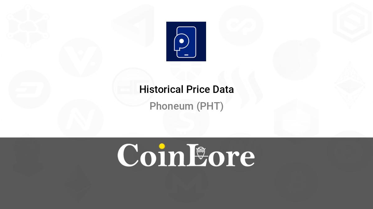 Phoneum price today, PHT to USD live price, marketcap and chart | CoinMarketCap