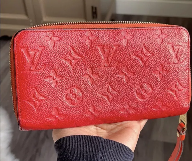 Louis Vuitton Twist Epi Compact Wallet Red – Le Chic Vintage