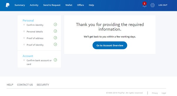 How do I remove a limitation from my account? | PayPal SG