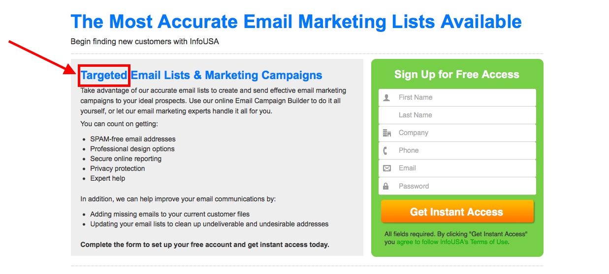 Buy Targeted Email List | Email Leads for Sale | Targeted Email Database