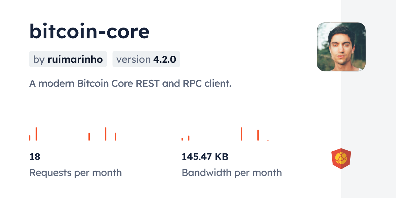 bitcoin-core-client - npm Package Health Analysis | Snyk