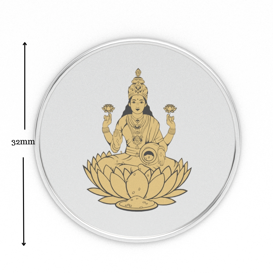 Buy ORRA Laxmi 1gm 24KT Gold Coin Online | ORRA