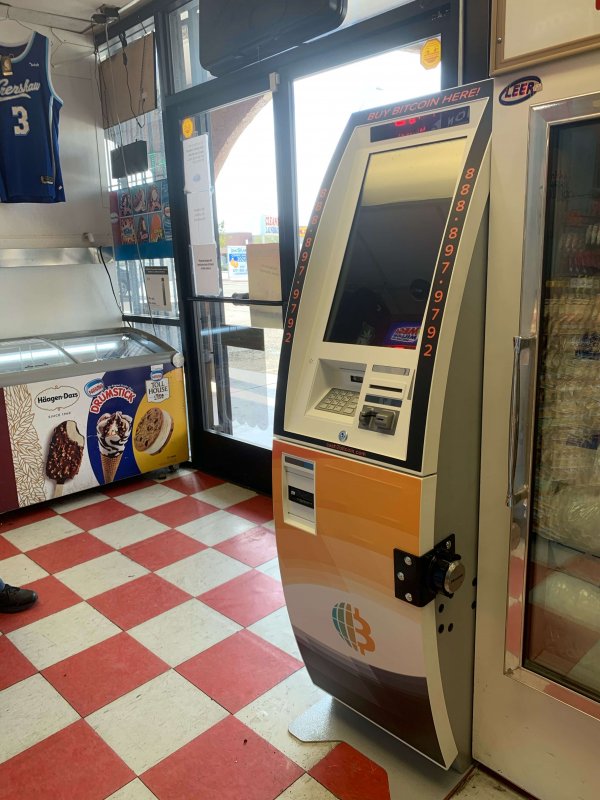 Bitcoin ATM at The Pit Stop in N 16th St, Phoenix, AZ , USA