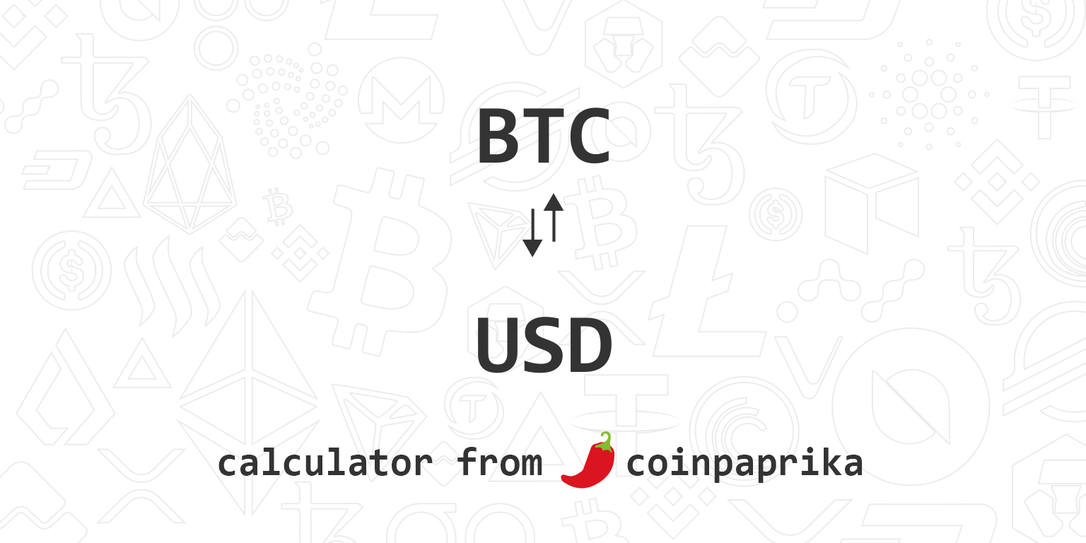 Convert BTC to USD - ADVFN