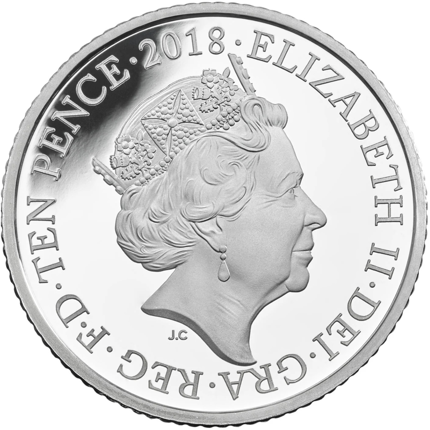 10 Pence - Elizabeth II (I - Ice Cream; Silver Proof) - United Kingdom – Numista