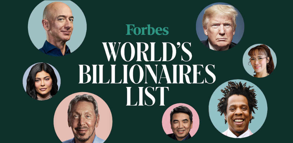 Forbes Billionaires List Features Handful of Crypto Founders