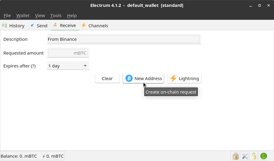 Tails - Exchanging bitcoins using Electrum