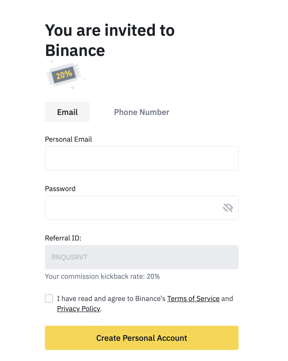 Binance Referral Code: (Unlock Free $ Sign Up Bonus)