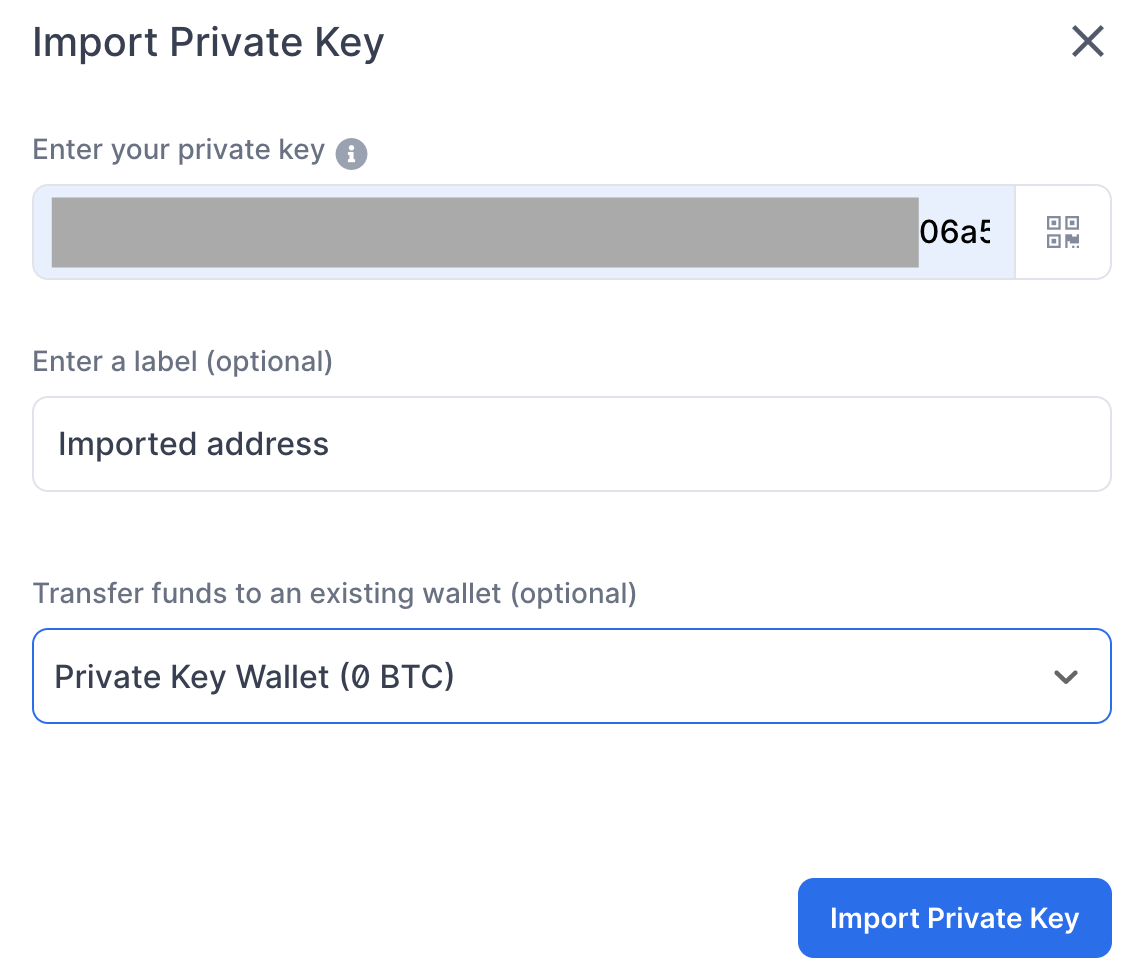 How to import a Paper Wallet (iOS / Android) : Support Center