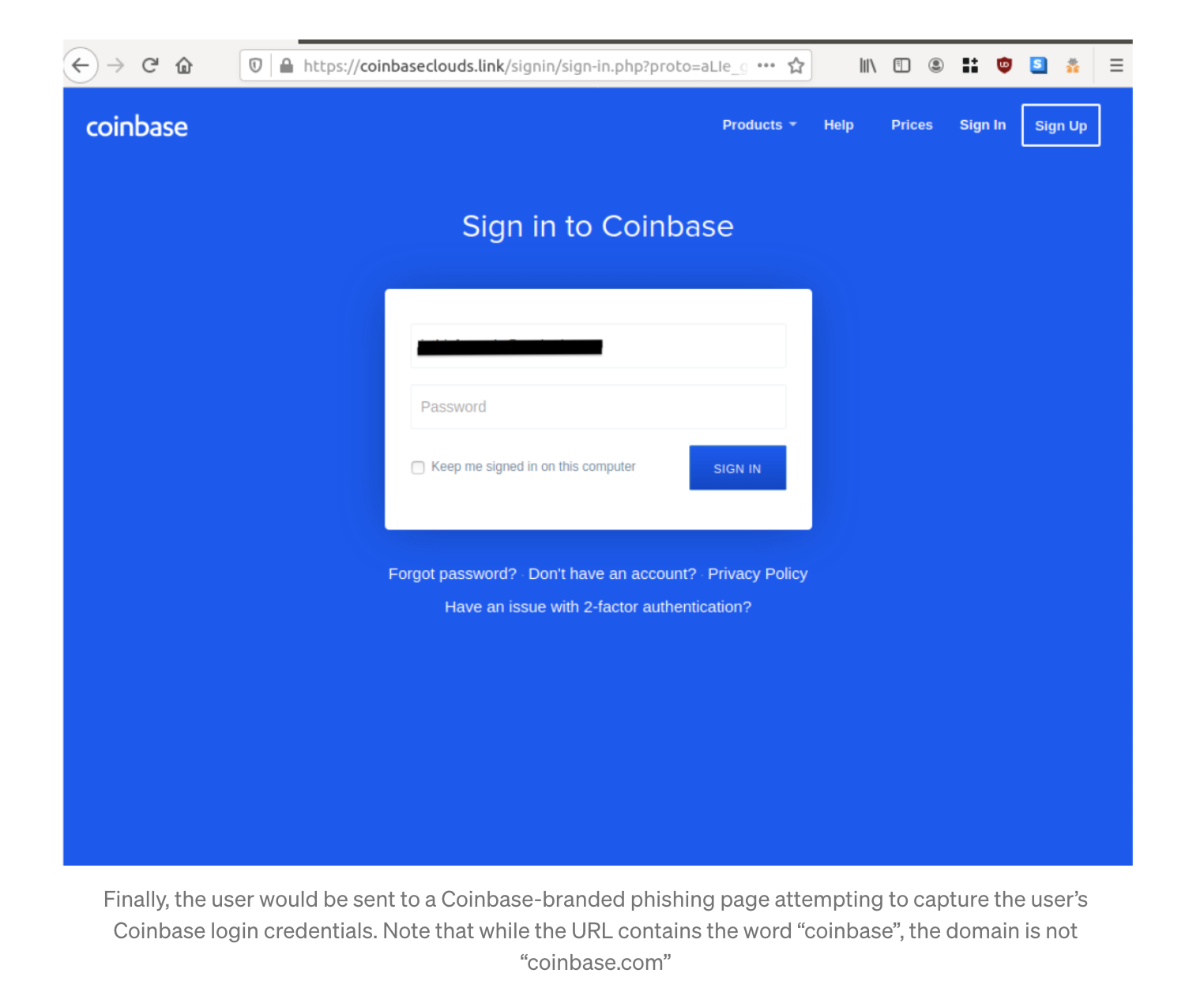 Security Concern Regarding Recommended Coinbase API Integration — Simplifi