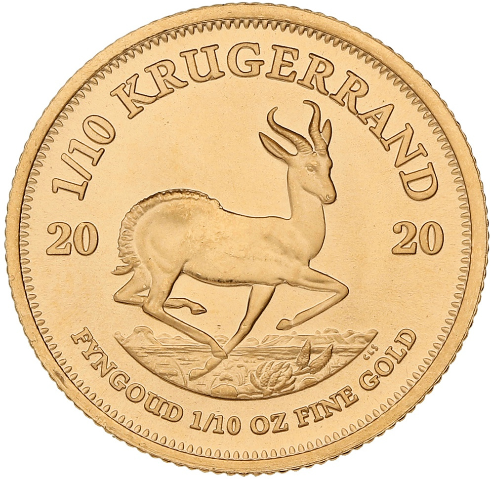 Best Value Gold 1/4oz Krugerrand Coin South Africa