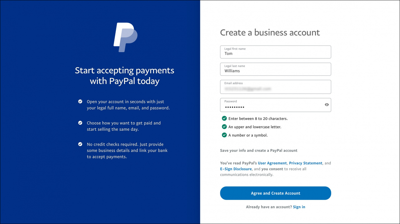 Sign Up: Create a PayPal Account - PayPal Malaysia