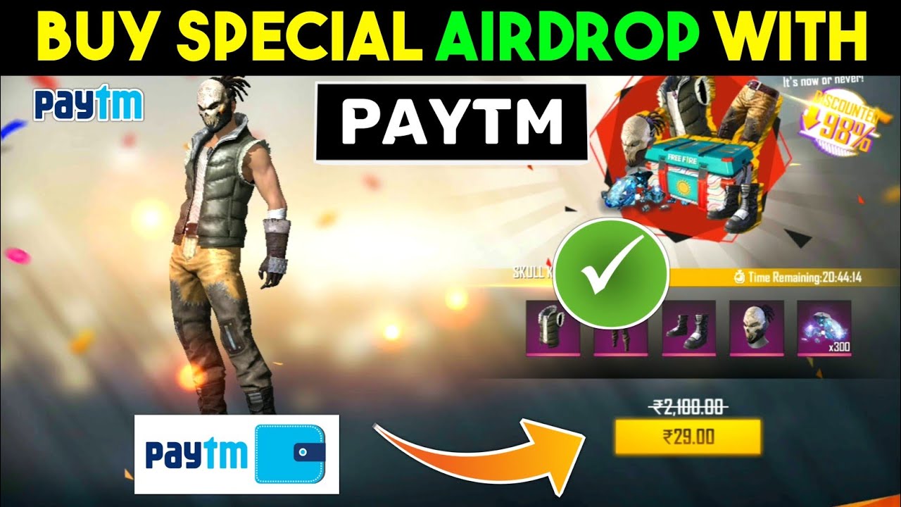 How to get a special airdrop of only Rs. 10 in Free Fire - Garena Free Fire - Quora