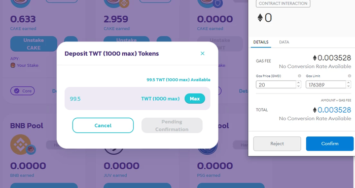 Staking Rewards Calculator