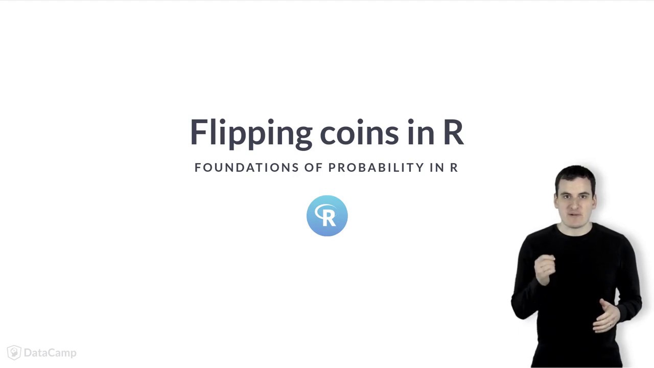 Simulating a coin flip in R