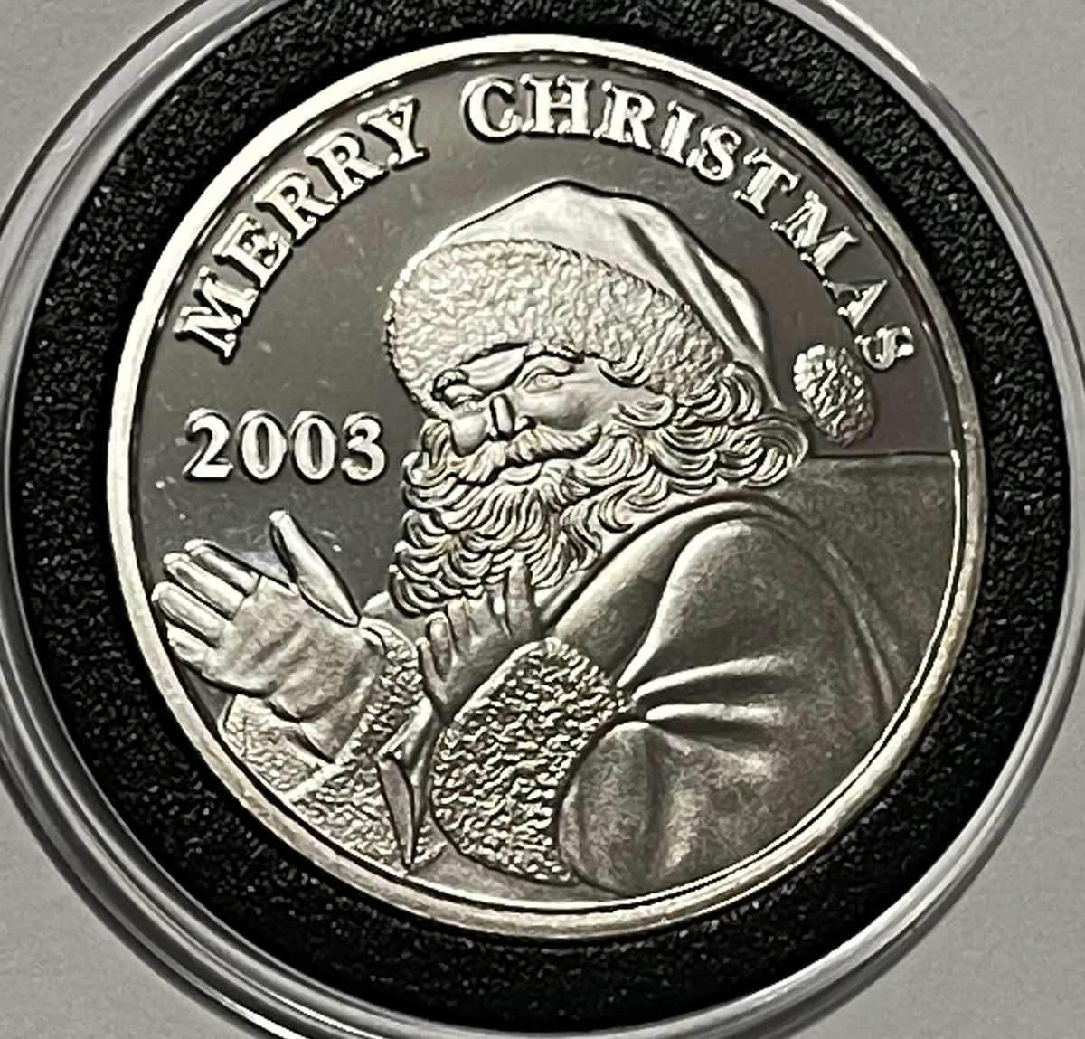 Christmas Silver Eagle Acrylic Display - Coins of America