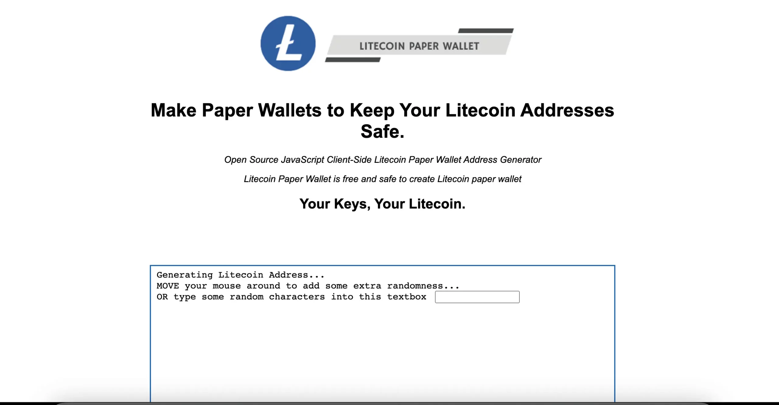 cointime.fun - Universal Paper wallet generator for Bitcoin and other Cryptocurrencies