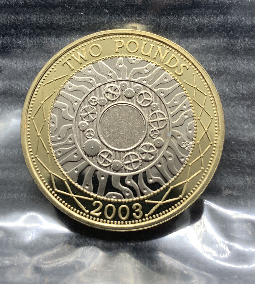 TWO POUNDS COIN Standing on the shoulders of Giants with 1 minting error £ - PicClick UK