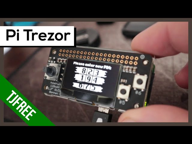 Pitrezor: PiTrezor : A DIY bitcoin hardware wallet based on trezor and raspberry pi zero