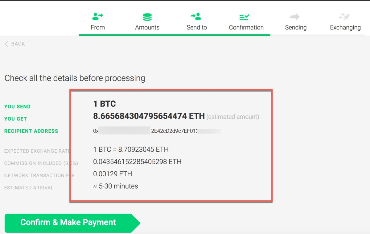 ETH to BTCB Exchange | Convert Ethereum to Bitcoin BEP2 on SimpleSwap