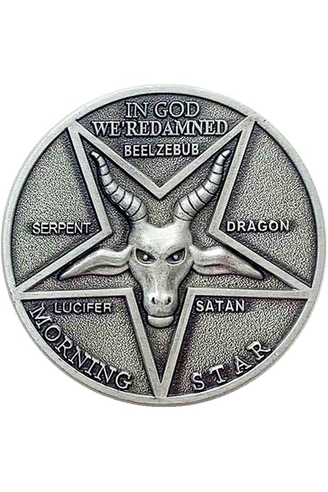 LUCIFER Angels and Demons 2 Oz Silver Coin 5$ Niue 