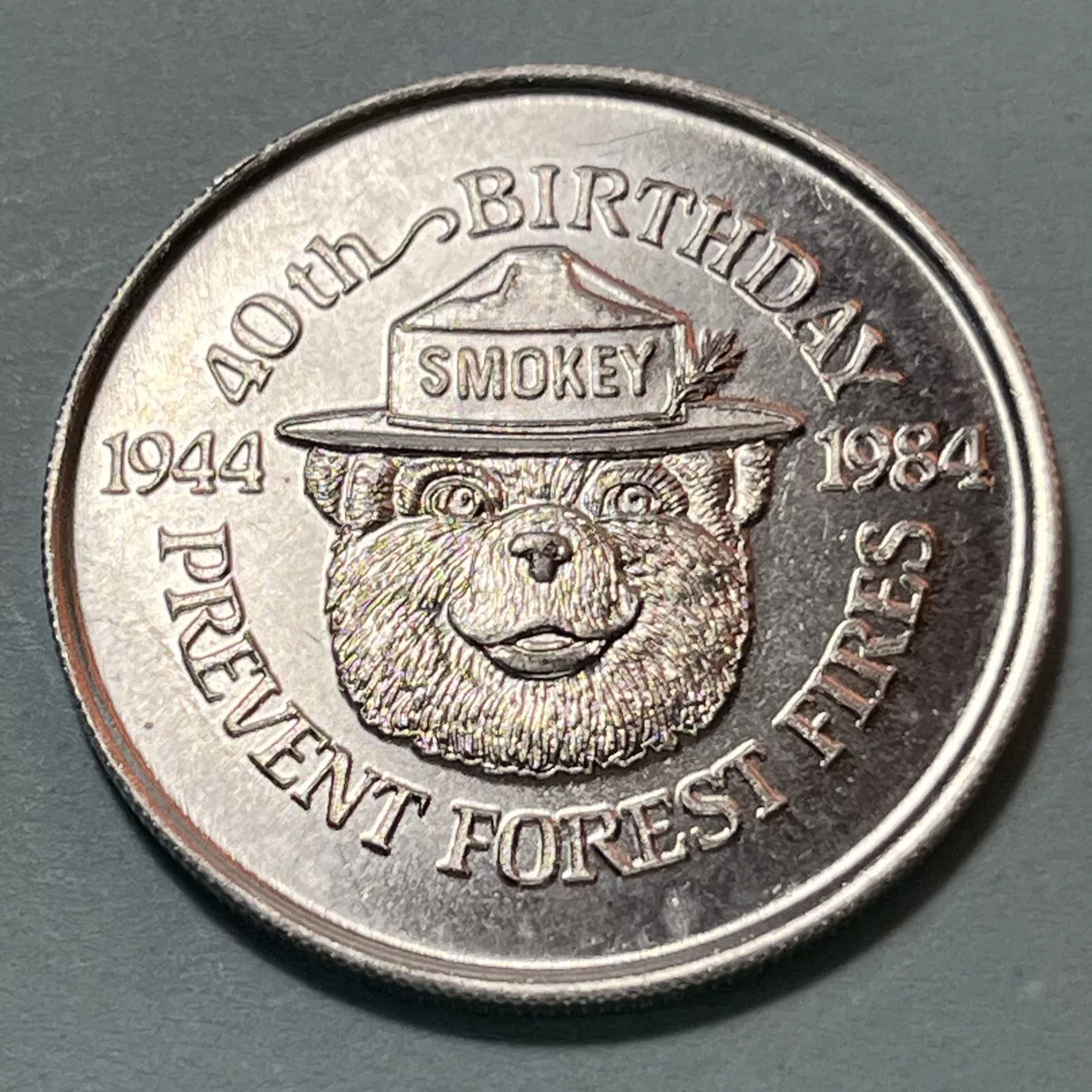 Smokey Bear Collectable Coin