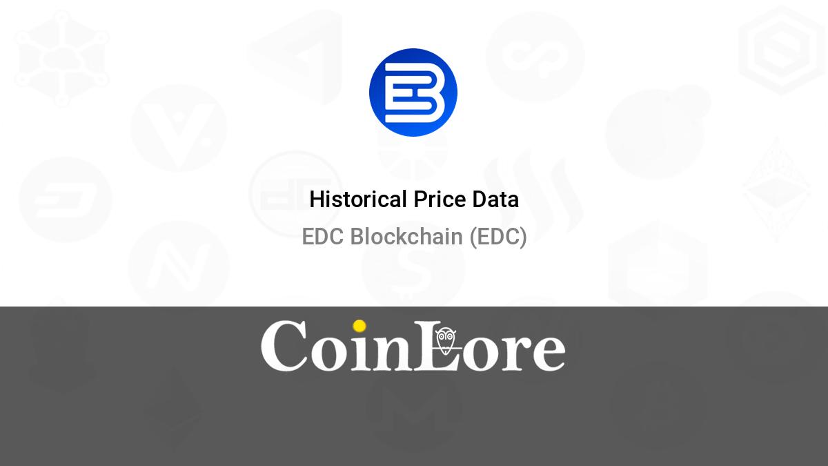 EDC Blockchain Price Today, EDC Price Chart, Pairs & Market Cap — CoinMarketRate