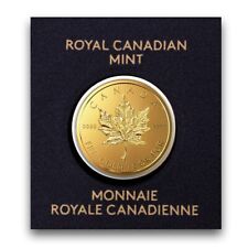 Royal Canadian Mint 50 Cent 1/25th oz Pure Gold Coins