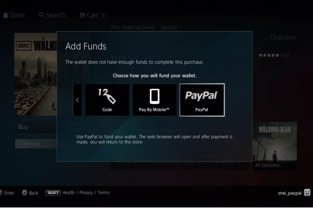 PlayStation® Store Gift Card