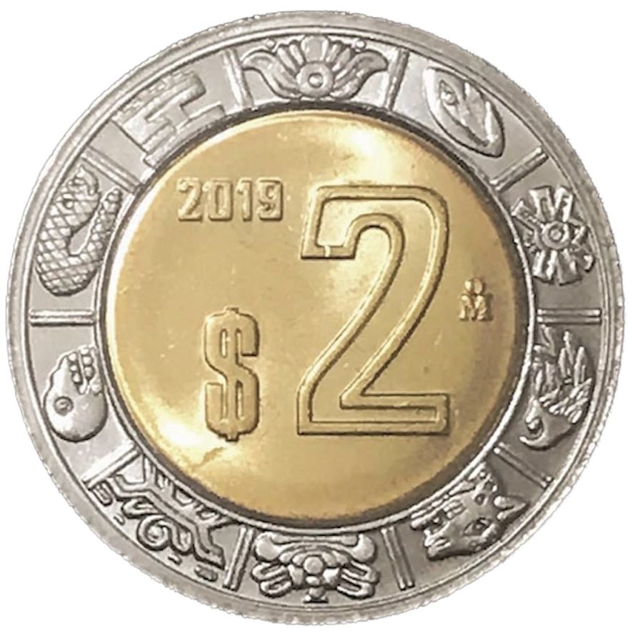 About the 2 Mexican Peso Gold Coin