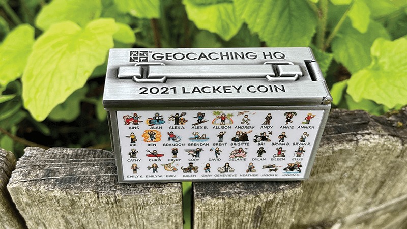 Lackey time geocoin [lackey] - ,00Kr : Geoshop Sweden