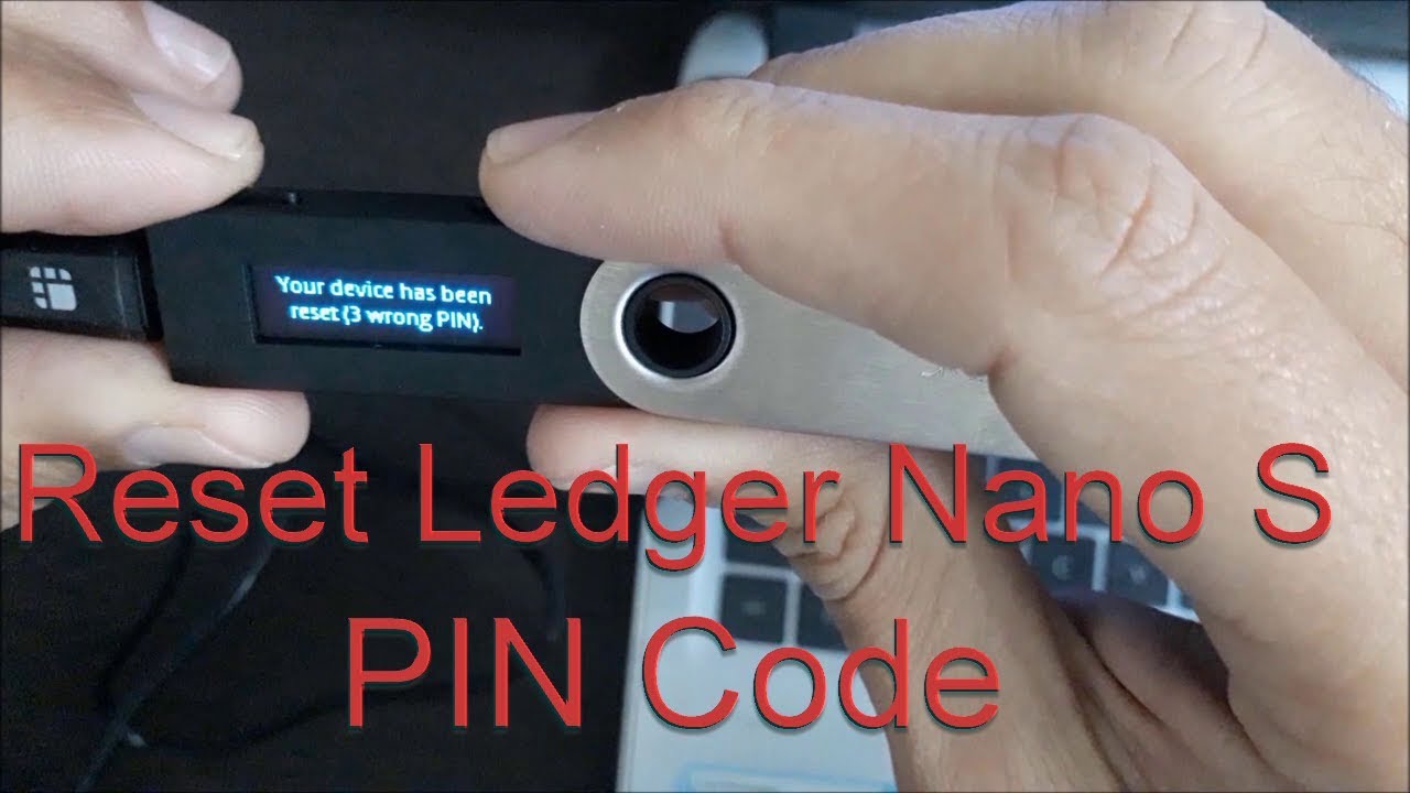 What do I do if I forgot my hardware wallet PIN?