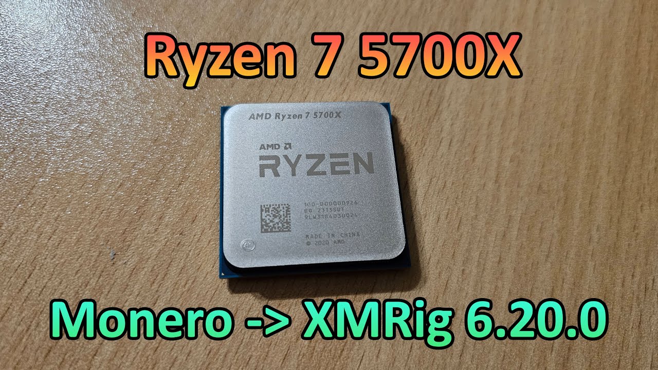 AMD Ryzen 7 X CPU in mining. Hashrate, overclock