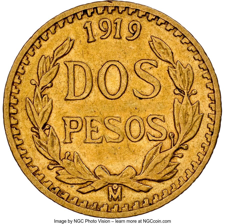 Pre-Owned Mexican Dos Pesos Gold Coin | Out Of Stock | Atkinsons Bullion