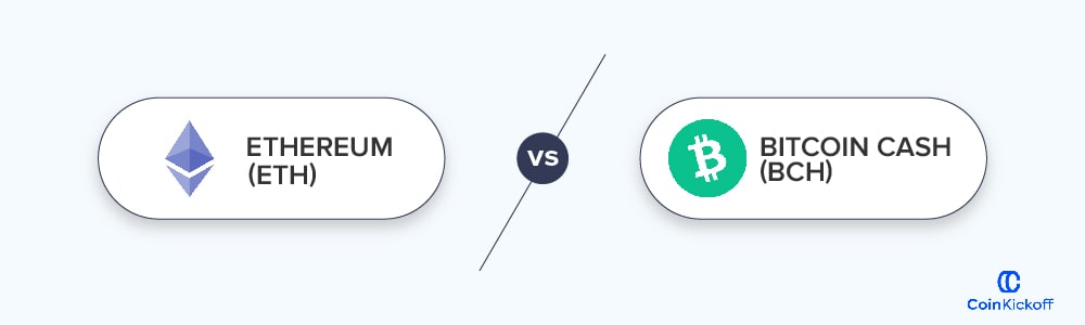 ETH vs BCH Comparison | Compare Ethereum versus Bitcoin Cash | cointime.fun