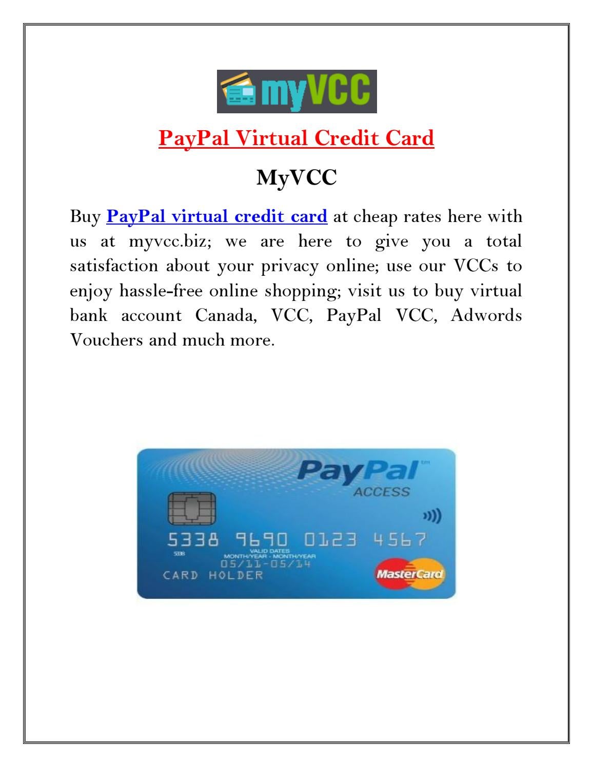 Using VCC - PayPal Community