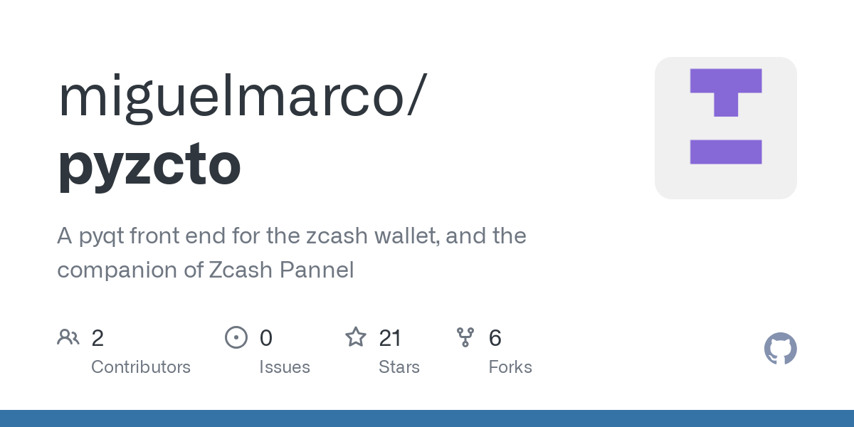 GitHub - ZcashFoundation/zecwallet: A z-address first full node and UI wallet for zcash