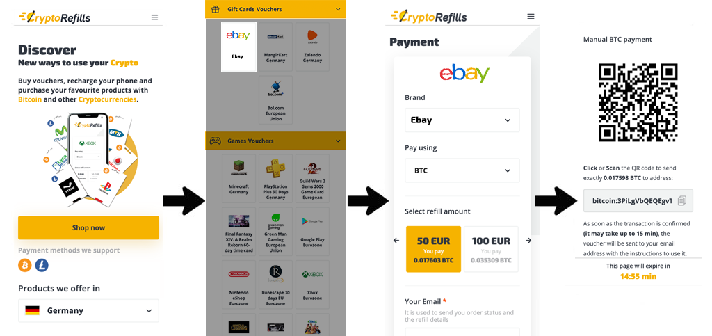 Can you pay Bitcoin on eBay? | NOWPayments