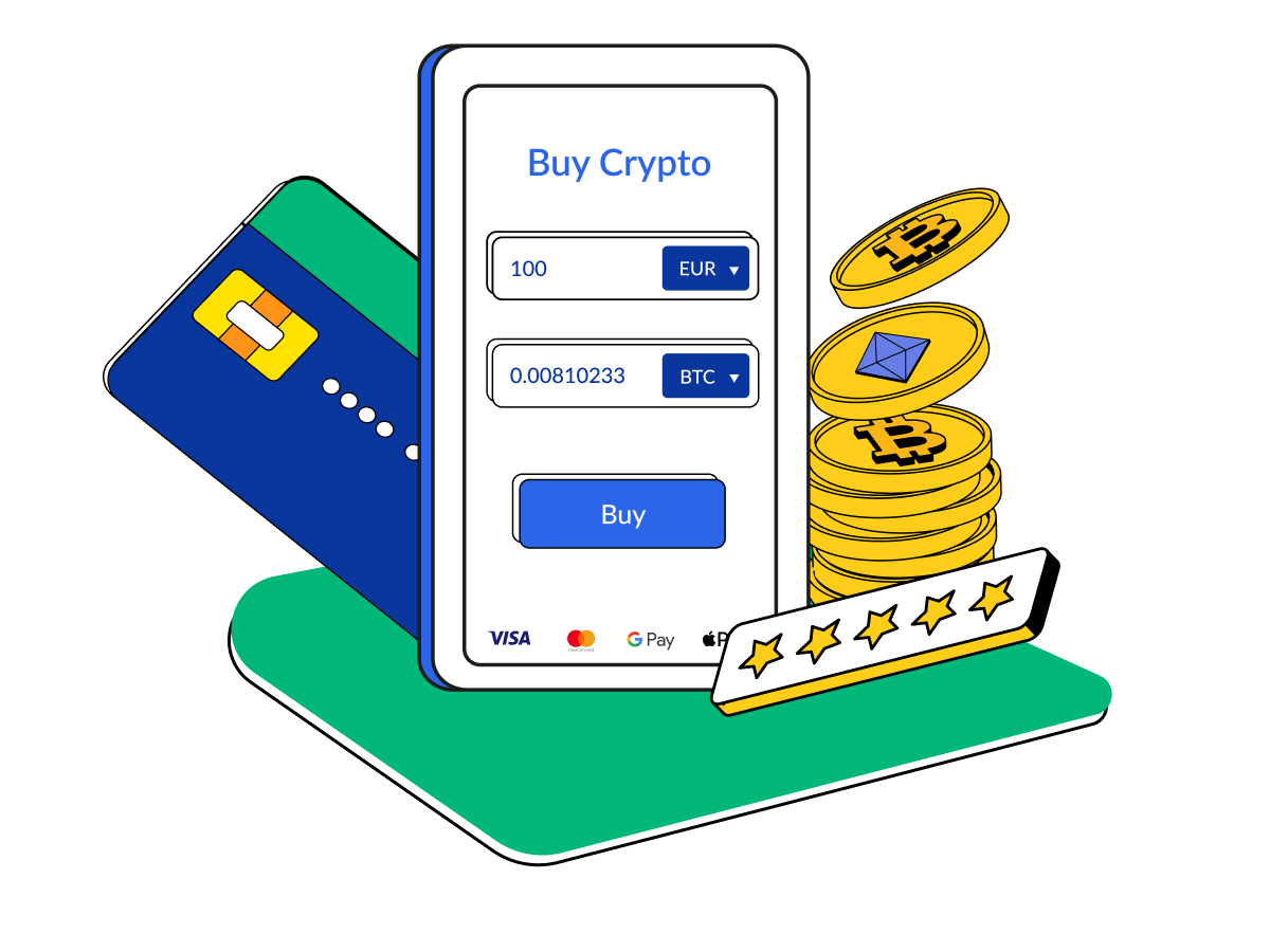 Buy Bitcoin with credit card instantly