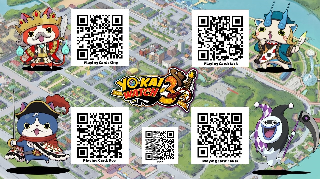 Legend Coin QR Codes | Yo-Kai Watch Amino