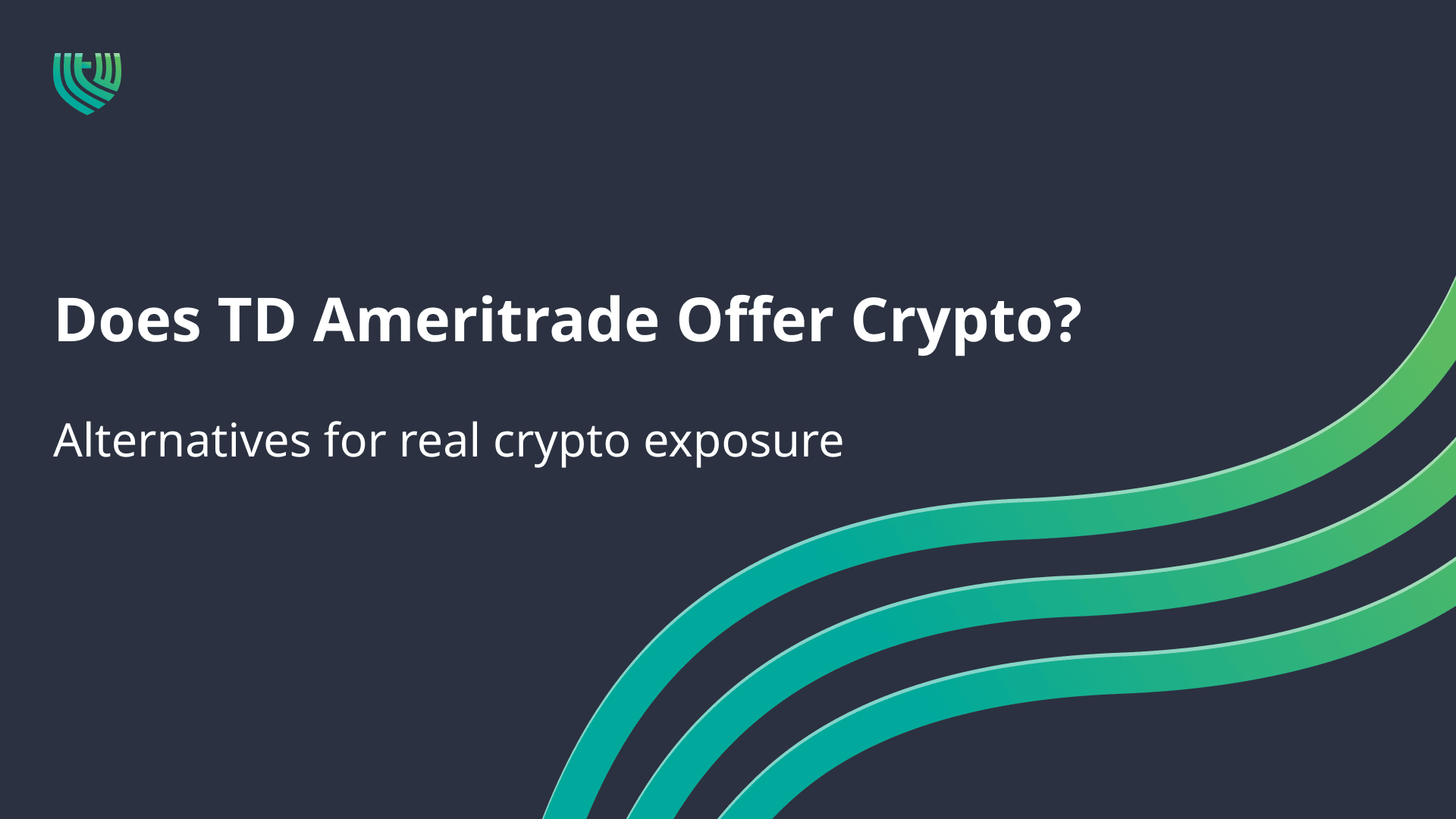 TD Ameritrade and Bitcoin | Is it Offered? | BitIRA®