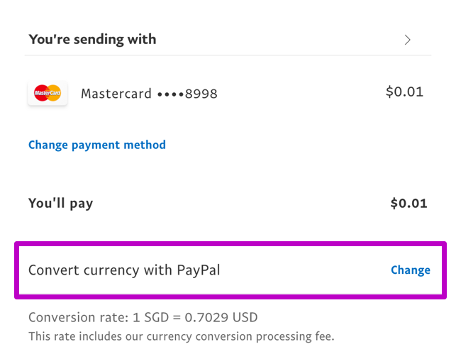 PayPal currency exchange rate - Exiap