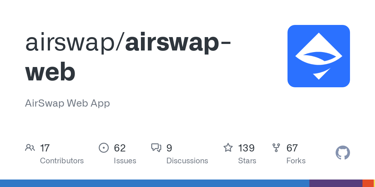 GitHub - airswap/airswap-web: AirSwap Web App