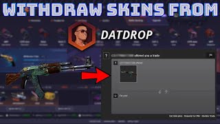 DatDrop CS2 open case, upgrade and battle opening