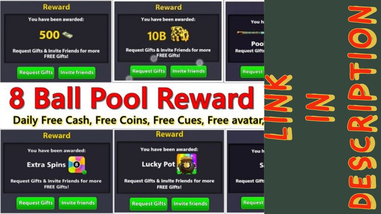 8 Ball Pool Reward Links Today Claim Now 