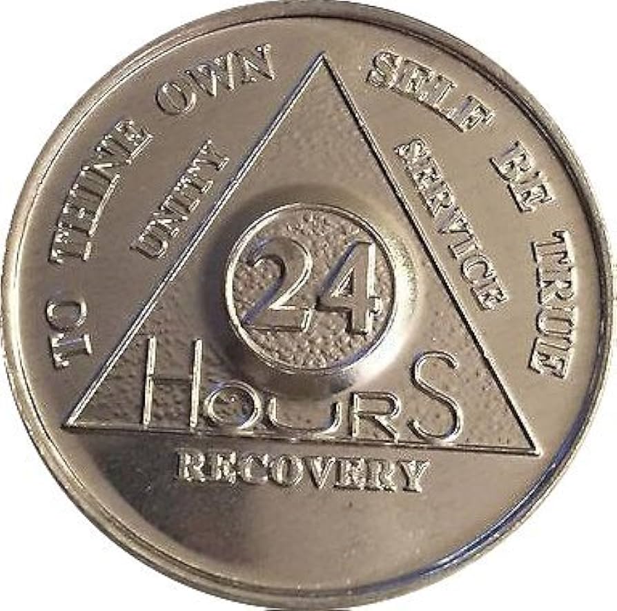 24 Hour Recovery Chip - To Thine Own Self Be True