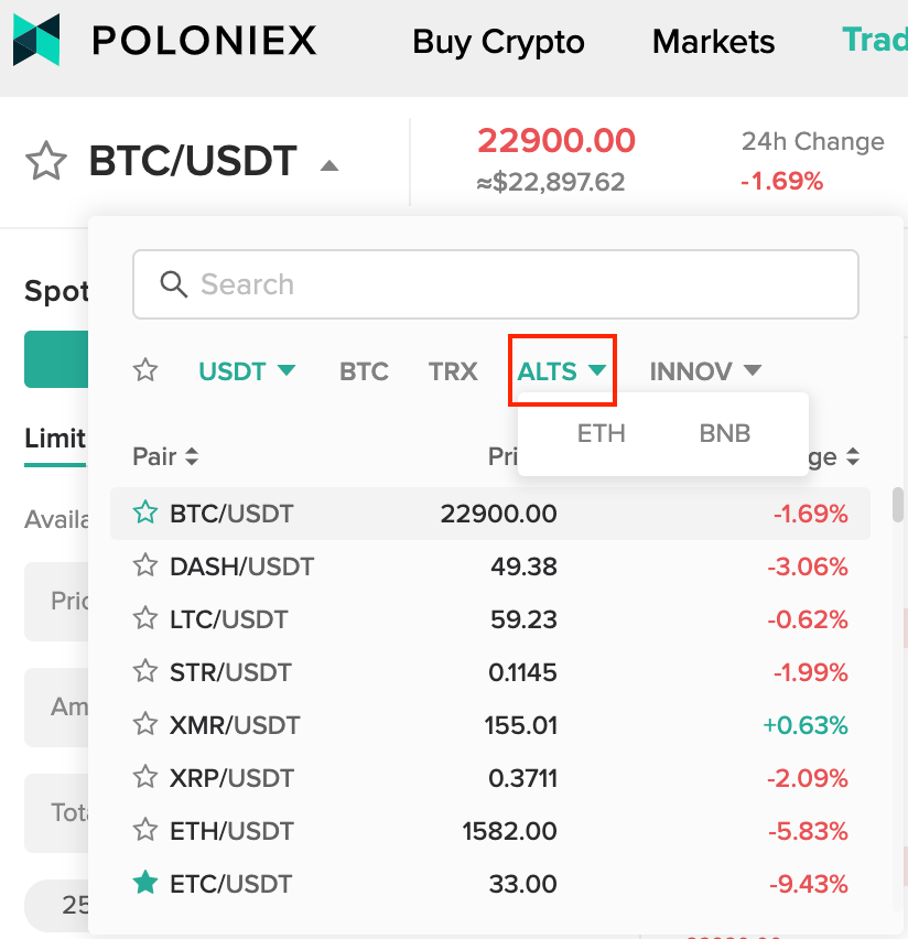 Poloniex - CryptoMarketsWiki