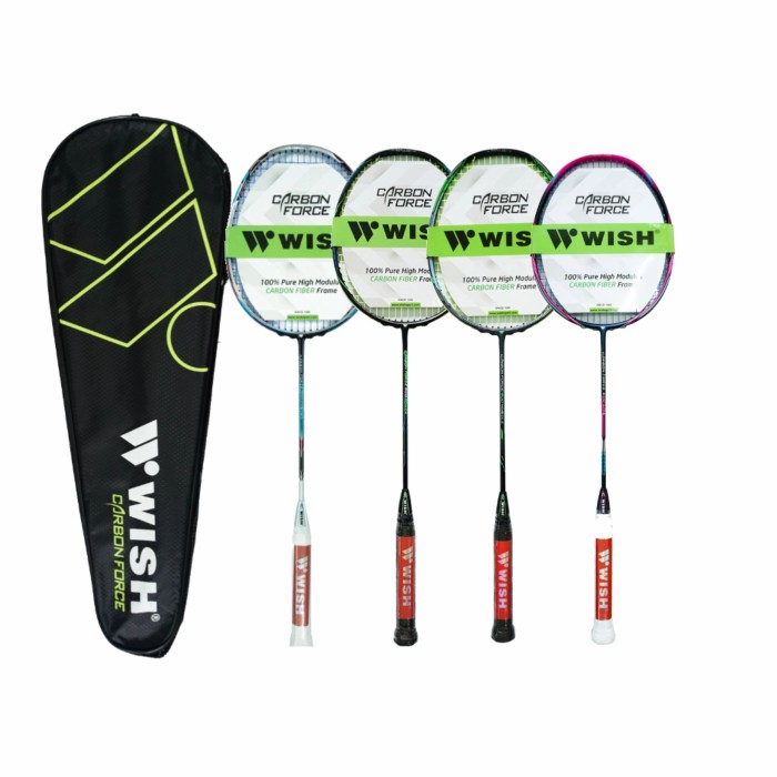 Wish Badminton Racket - Red