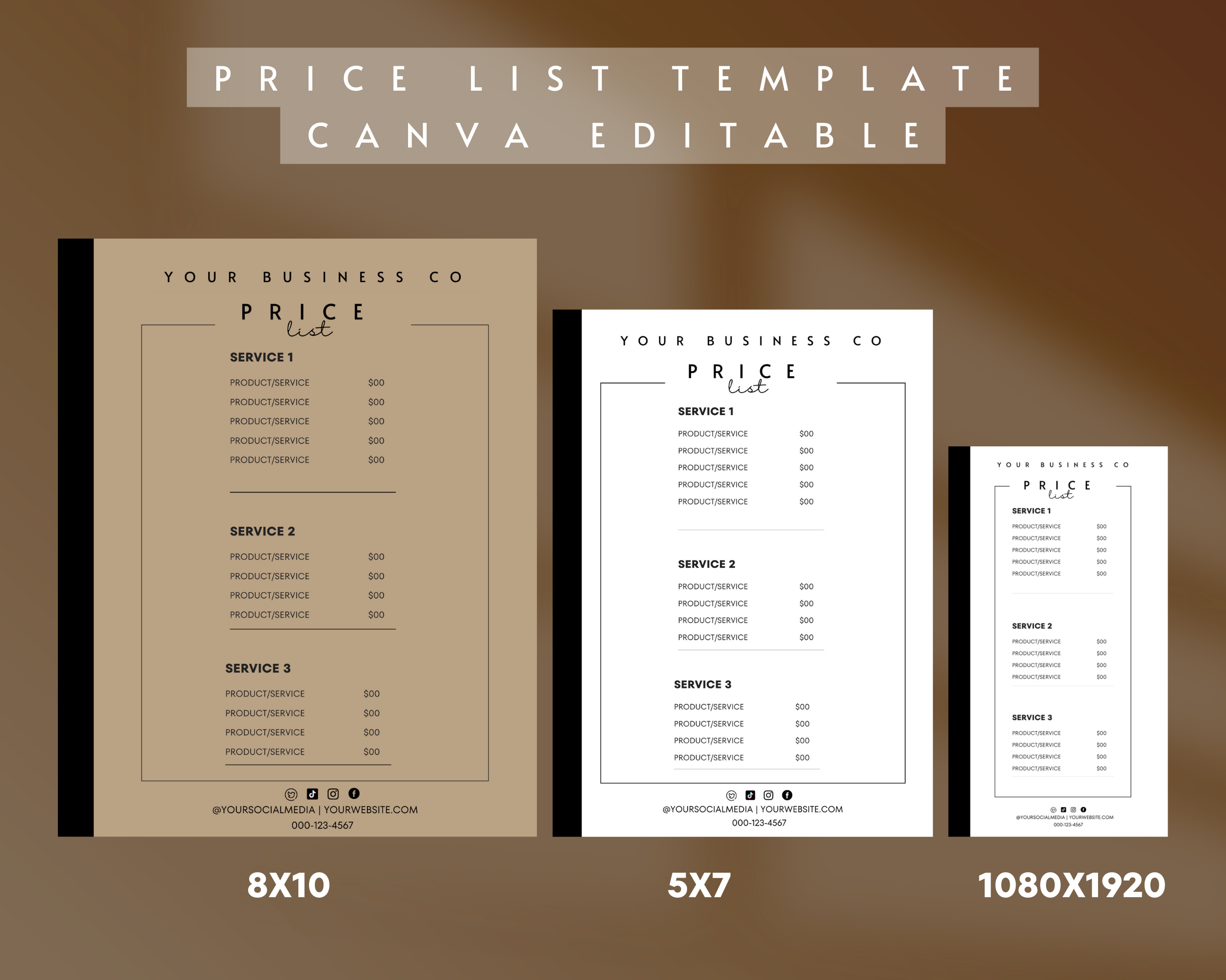 Best Makeup Artist Price List Template - Website Tips and Tutorials